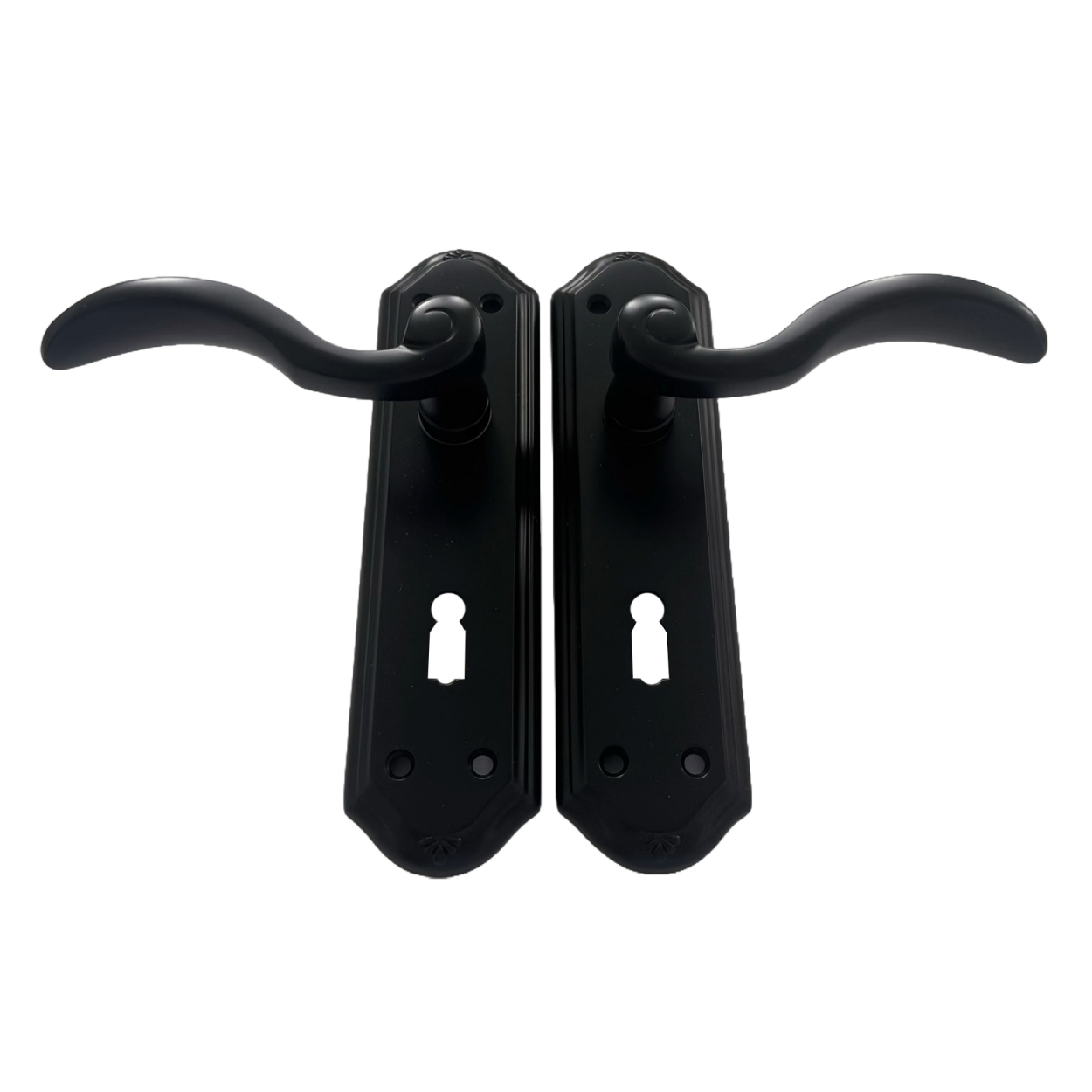 Matte Black Lever Handles